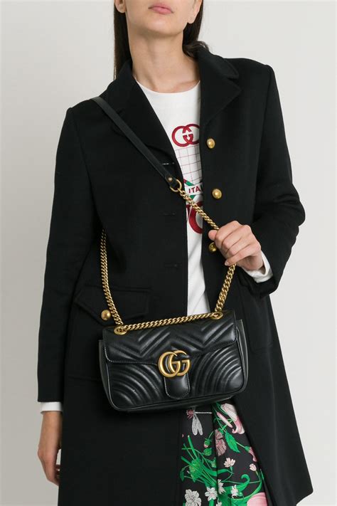 gucci 31244|gg marmont matelassé small bag.